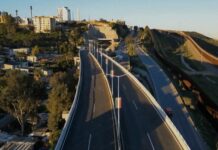 Inauguración en Tijuana: viaducto elevado reduce tráfico fronterizo