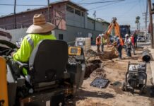 Renueva CESPT redes de agua y drenaje sanitario en diversas colonias de Tijuana