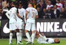 Mbappé se lesiona la rodilla y podría estar fuera dos semanas